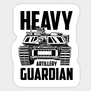 Heavy Artillery Sticker